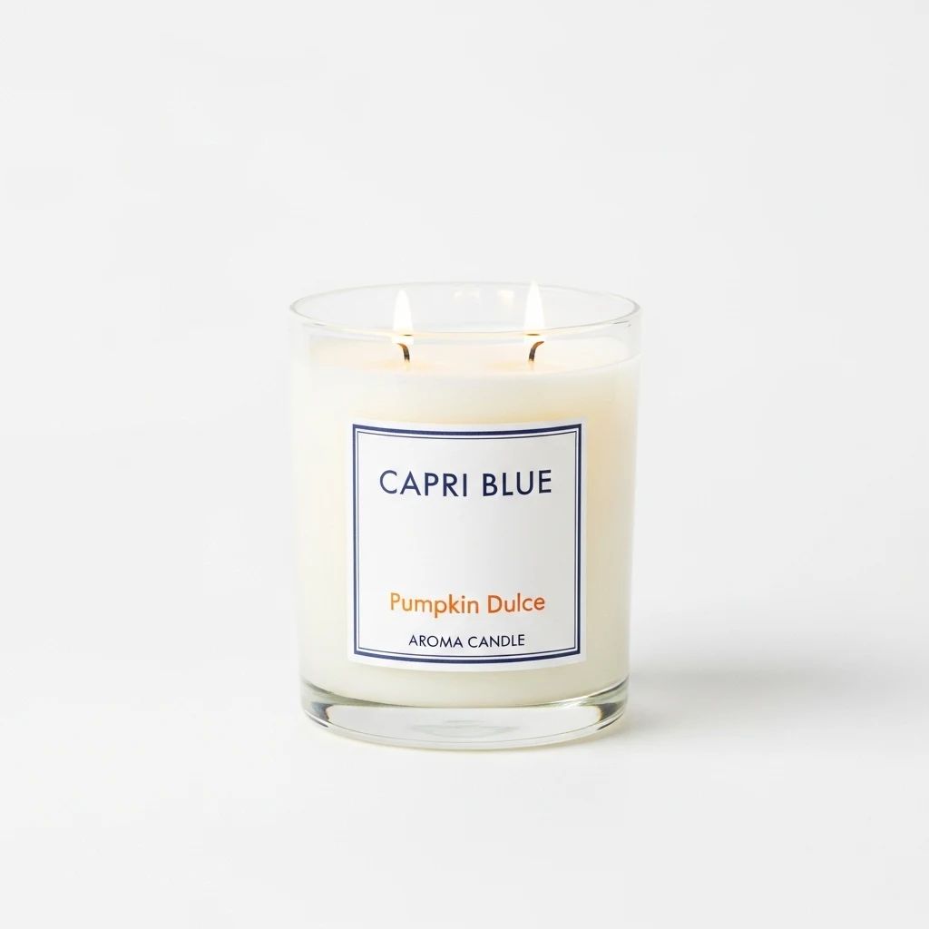 CAPRI BLUE Pumpkin Dulce candle image 2