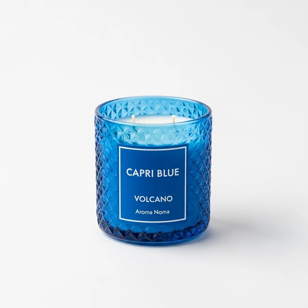 CAPRI BLUE Volcano jar candle