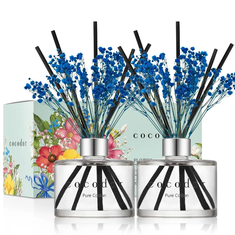 COCODOR preserved flower dome candle image 2