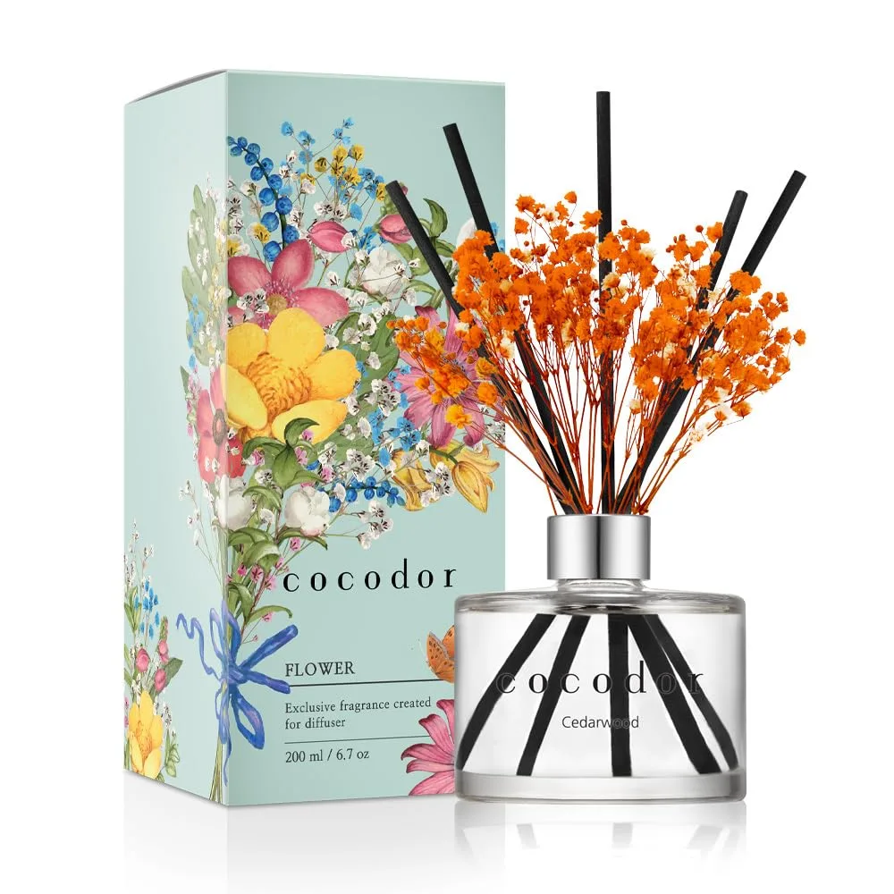 COCODOR preserved flower dome candle image 3