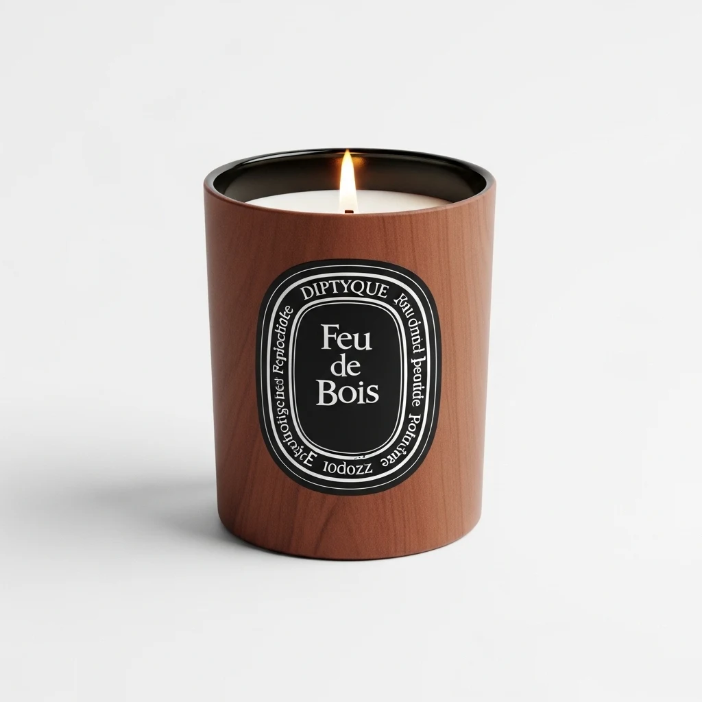 DIPTYQUE Feu de Bois wood candle image 3