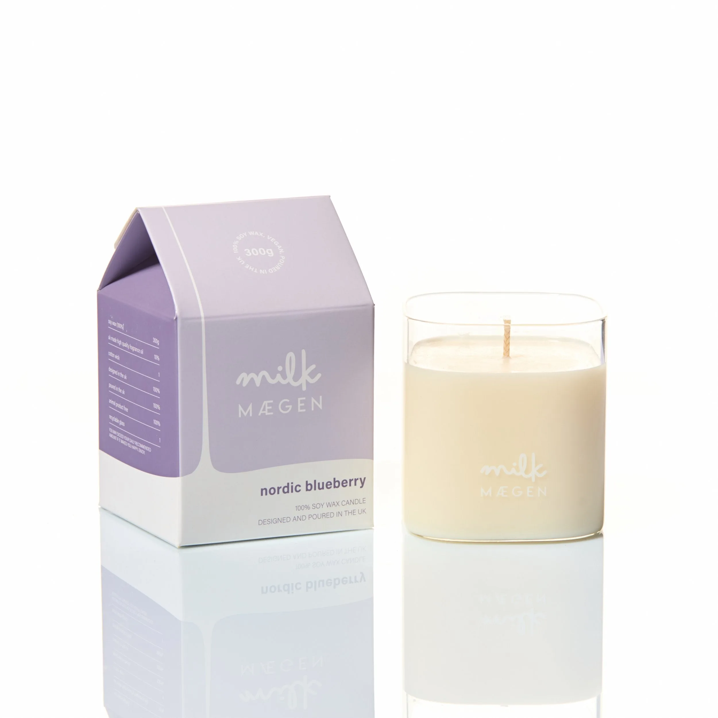 MISS MINNIE Nordic floral soy candle image 3