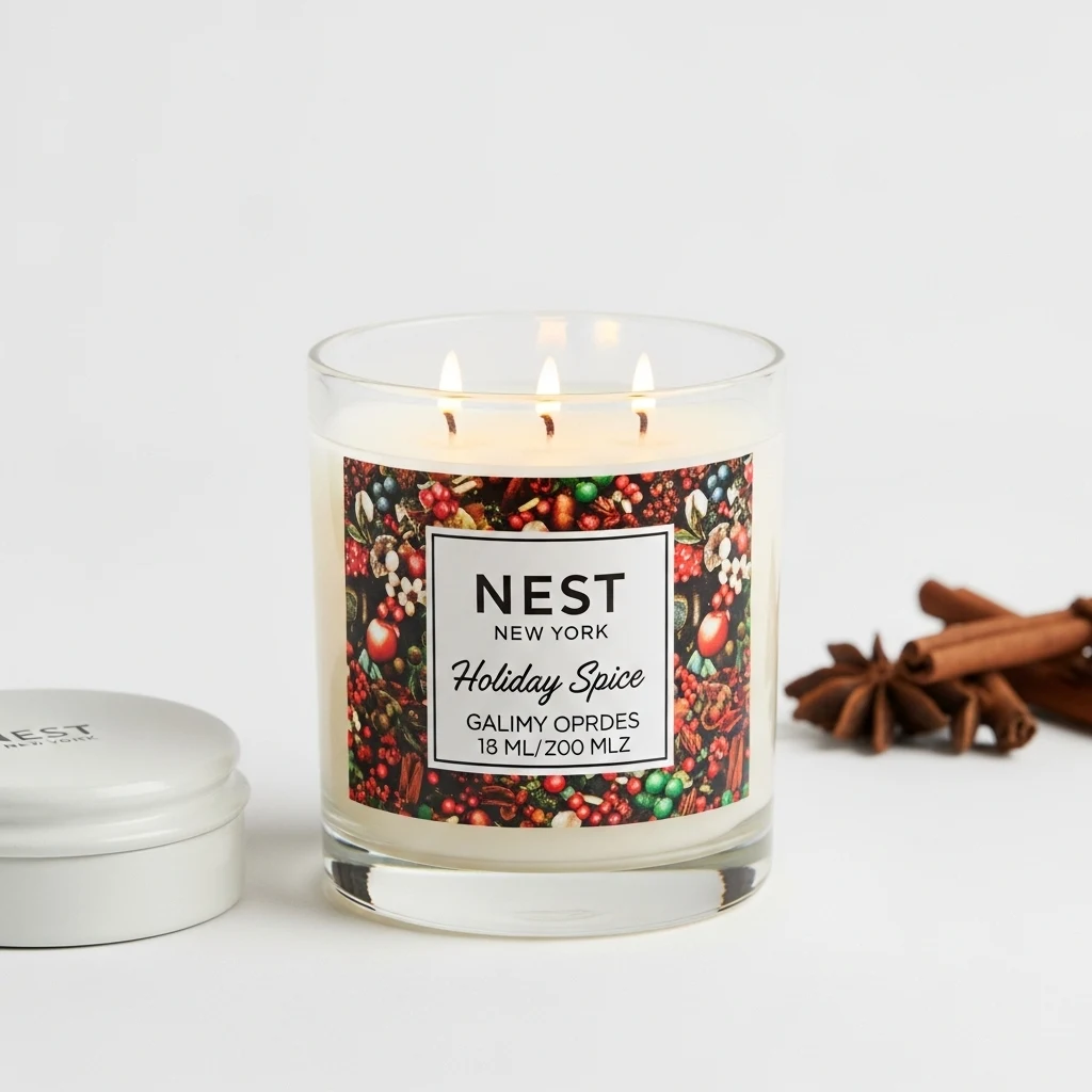 NEST NEW YORK Holiday spice candle image 3