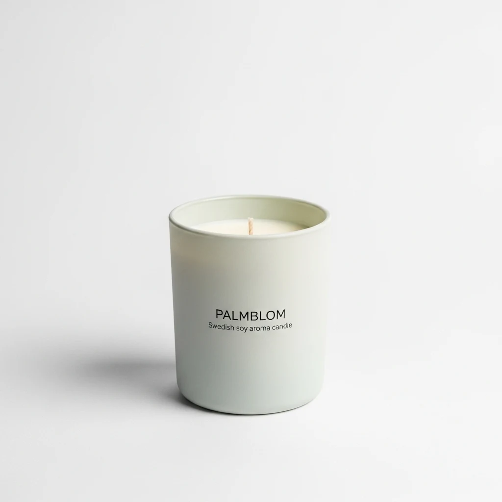 PALMBLOM Swedish soy aroma candle