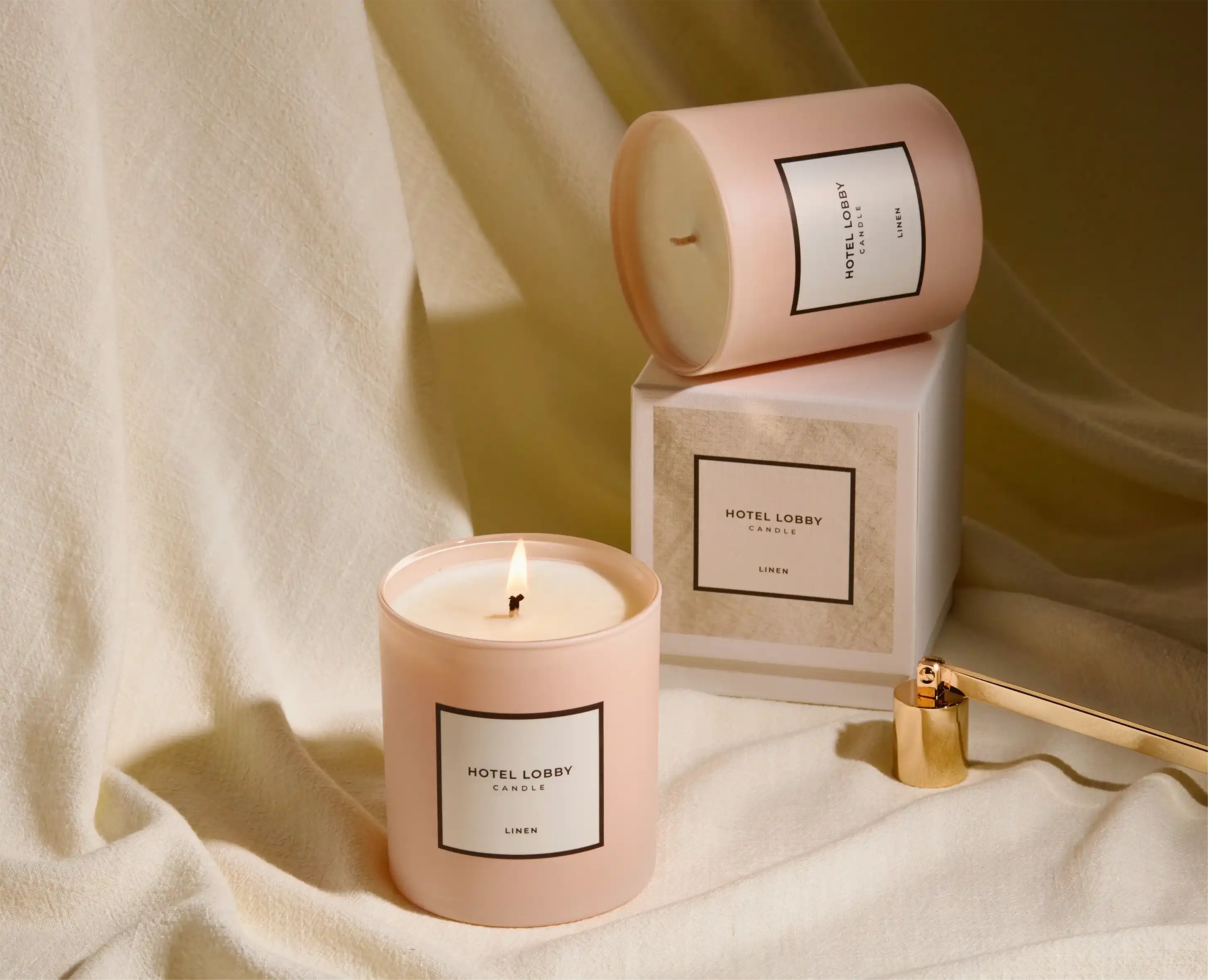PRICES PATENT fresh linen candle image 2