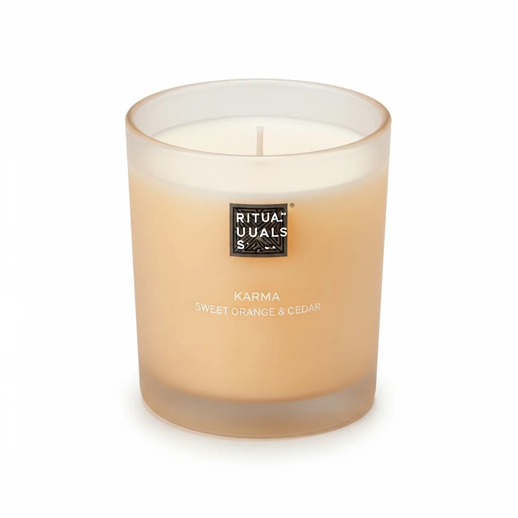 RITUALS Karma sweet orange cedar candle image 2