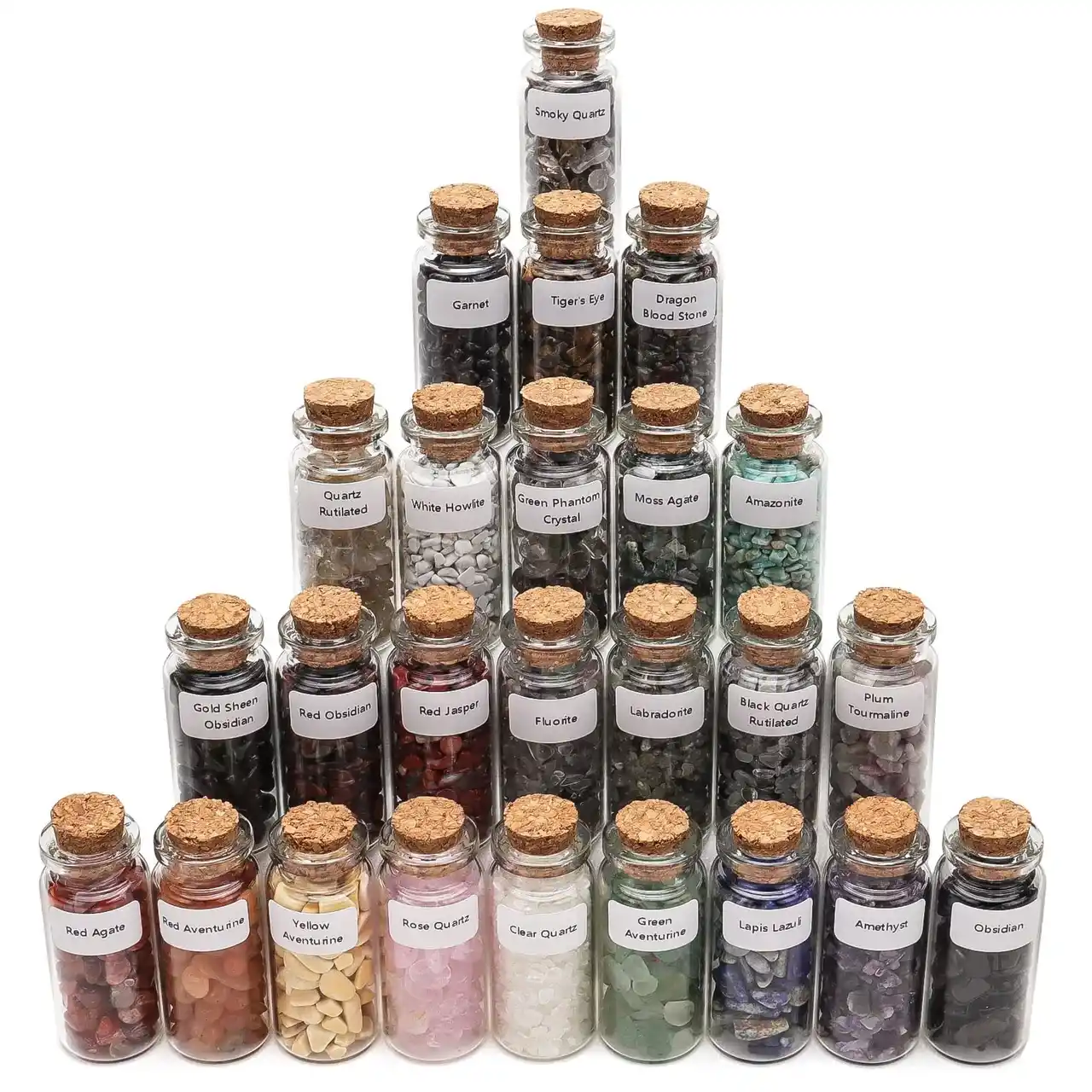 TOFdiferent crystal gemstone aroma candle image 2