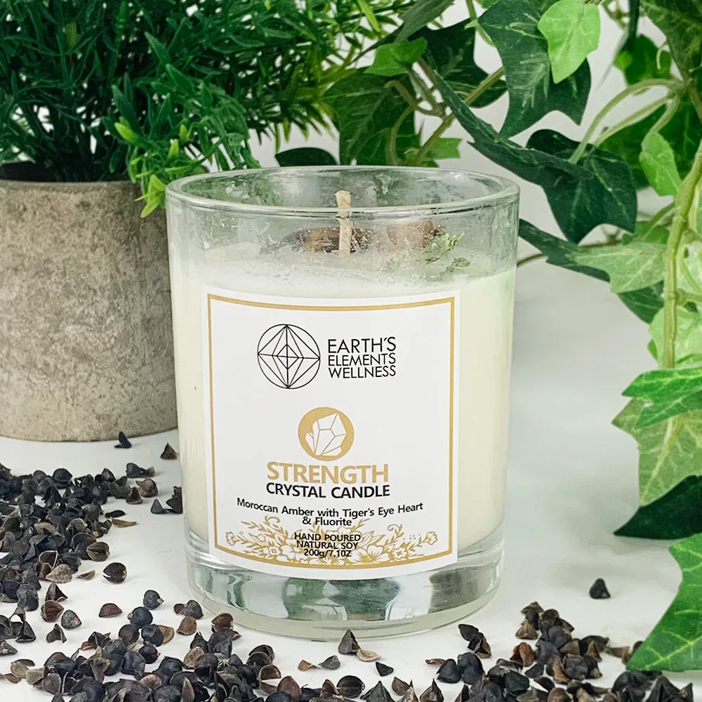 TOFdiferent crystal gemstone aroma candle image 3